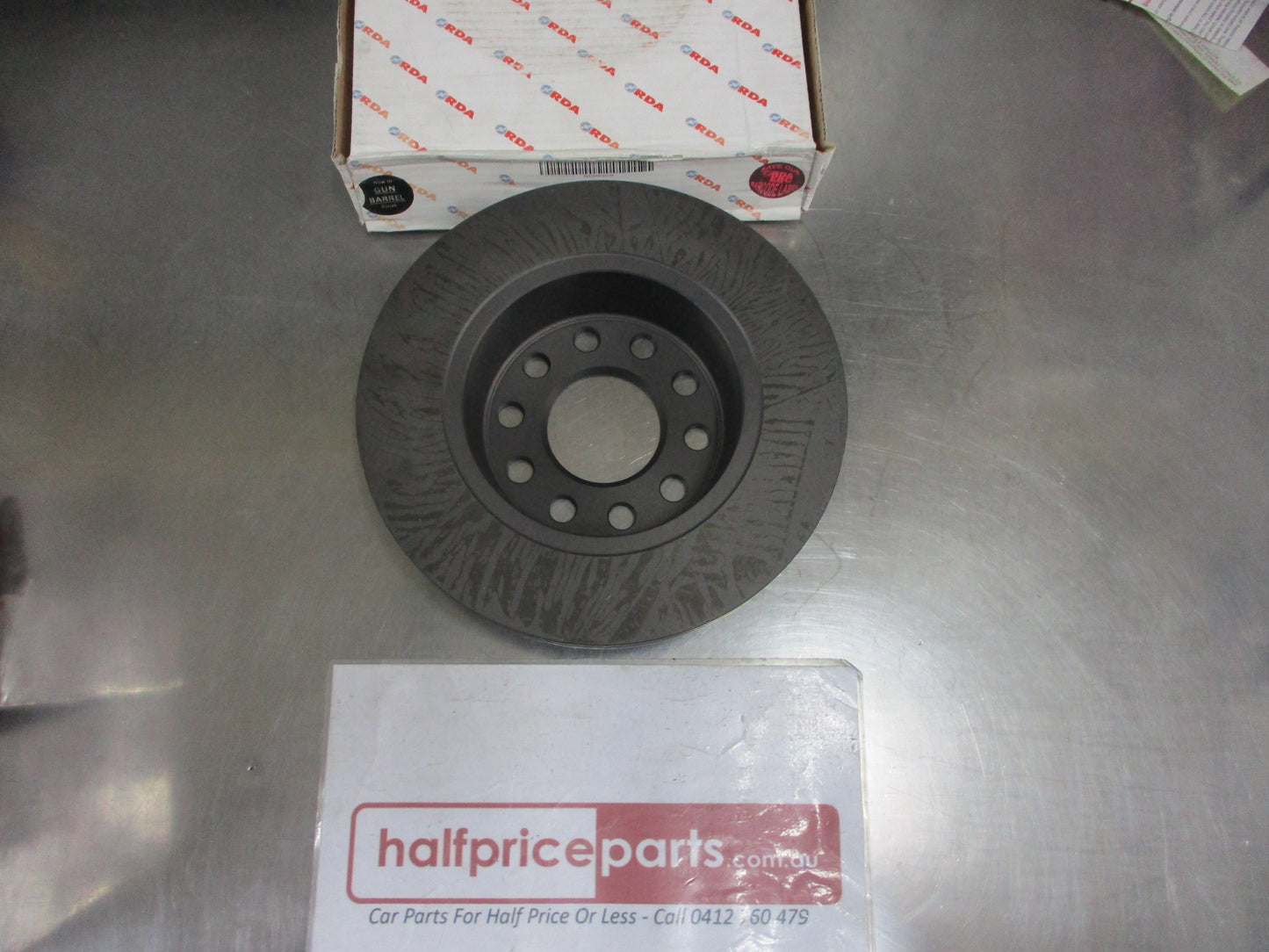 RDA Rear Disc Brake Rotor (Single) Standard Suits Audi A6 Quattro New Part