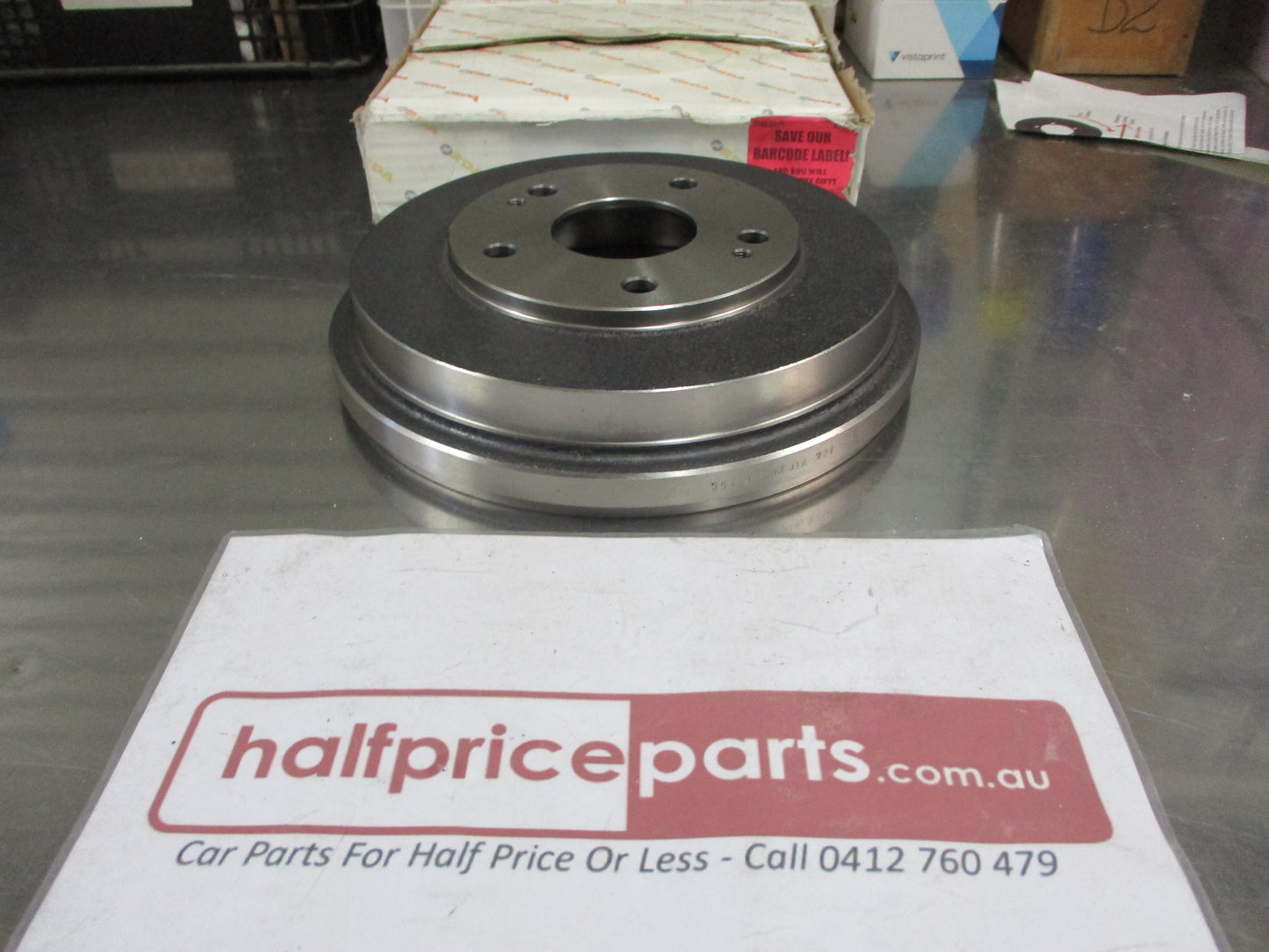 RDA Rear Drum Brake (Single) Suits Honda Accord Sedan New Part.