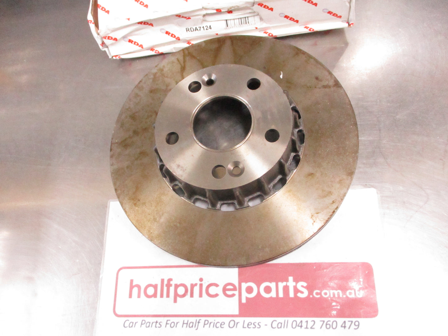 RDA Front Disc Brake Rotors (Single) Standard Suits Renault 25 V6 New Part