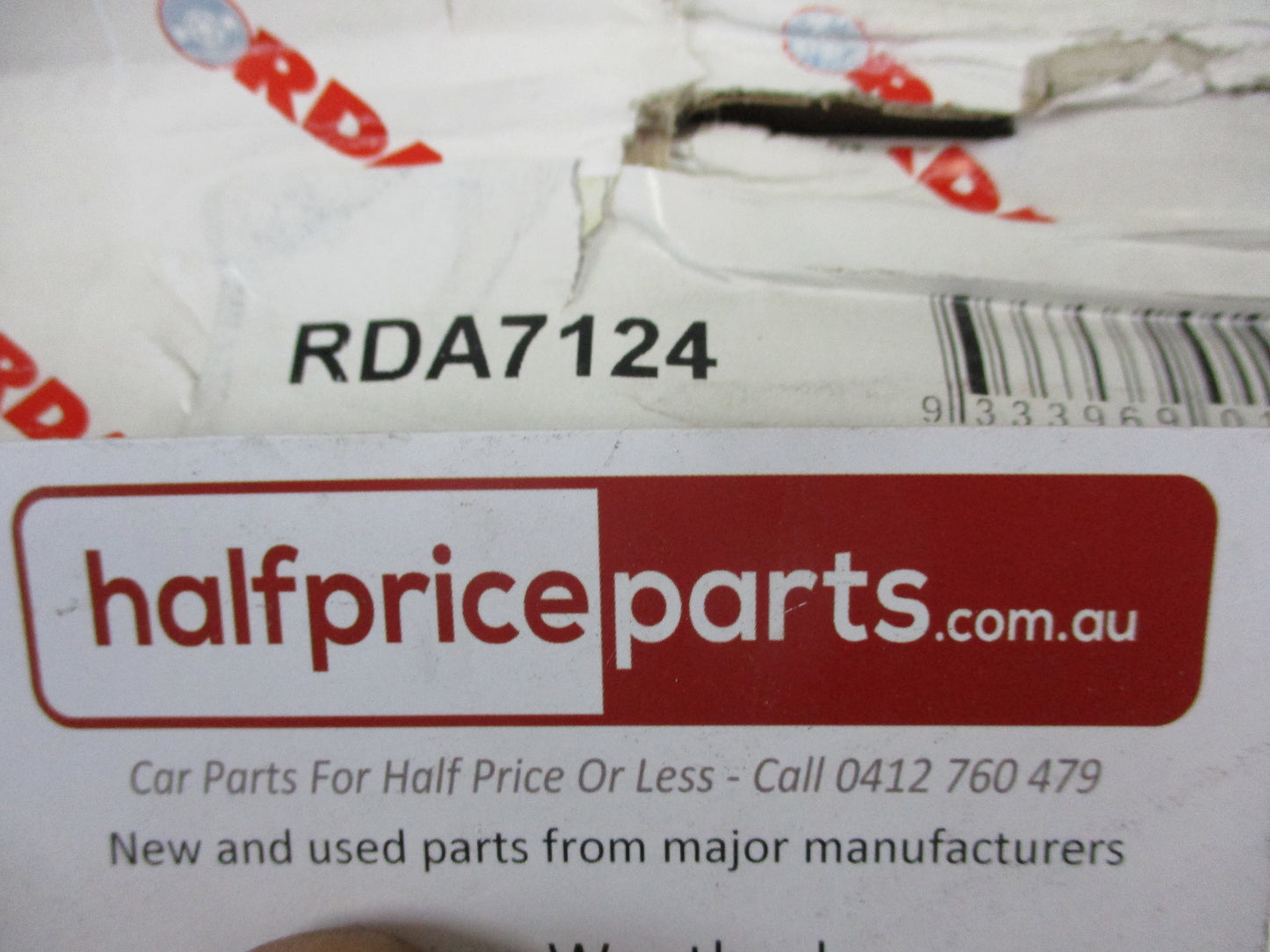 RDA Front Disc Brake Rotors (Single) Standard Suits Renault 25 V6 New Part