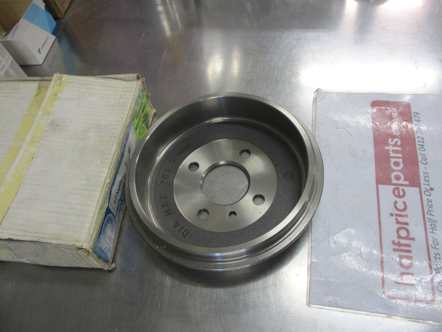 RDA Rear Brake Drums (Single) Suits Volvo 440/460/GLT/GLE New Part