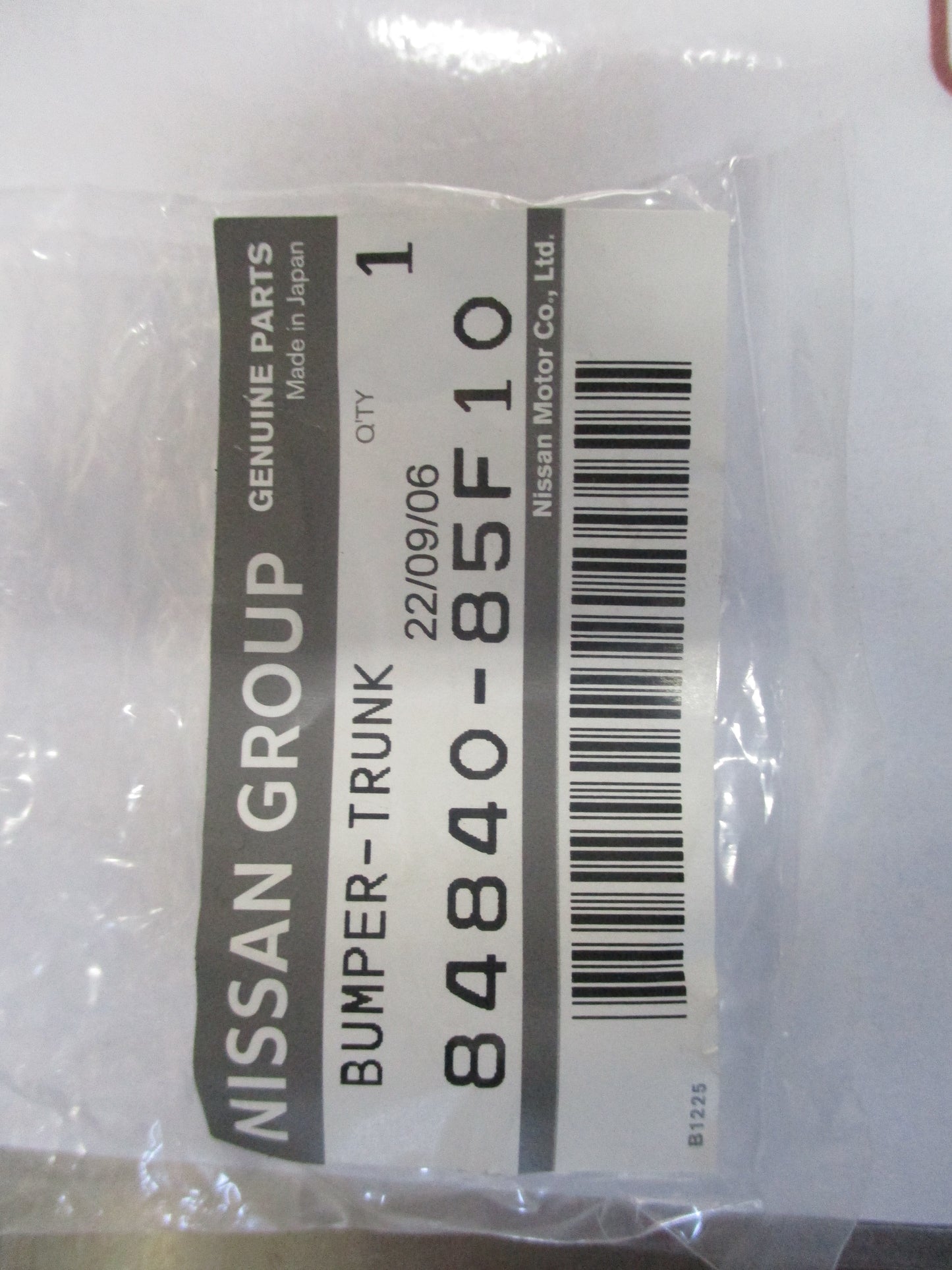 Nissan S15 Silva Genuine Rear Boot Rubber Bump Stops New Part