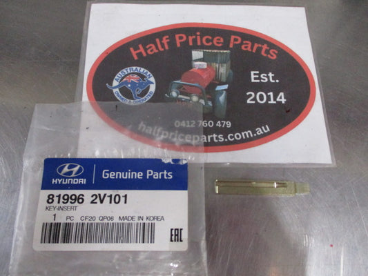 Hyundai Veloster Genuine Key Blank Uncut New Part