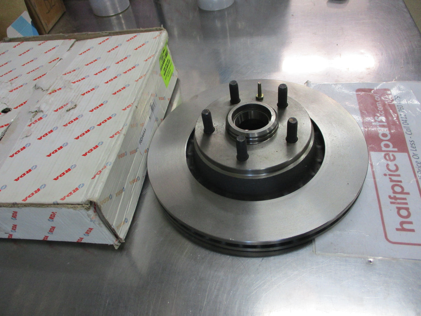 RDA Front Disc Brake Rotor (Single) Suits Volvo 740/760 New Part