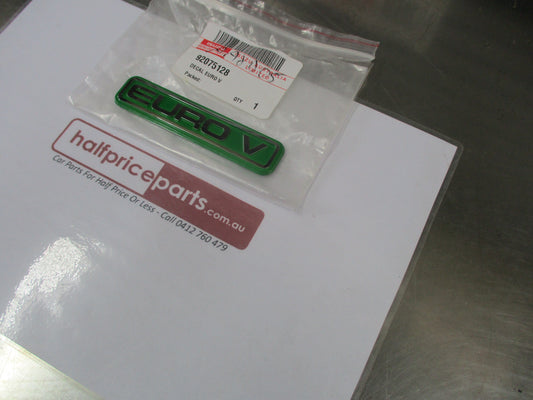 Isuzu 'EURO V' Truck Door Decal New Part
