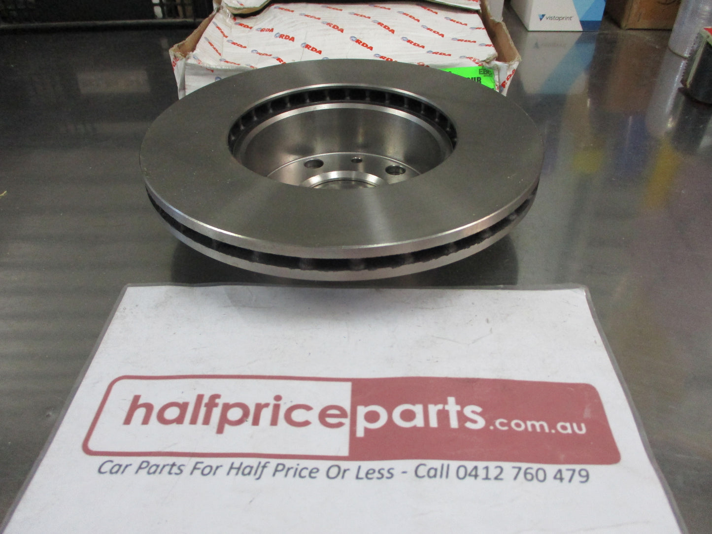 RDA Front Disc Rotor (Single) Suits Fiat Ducato 1400KG New Part.