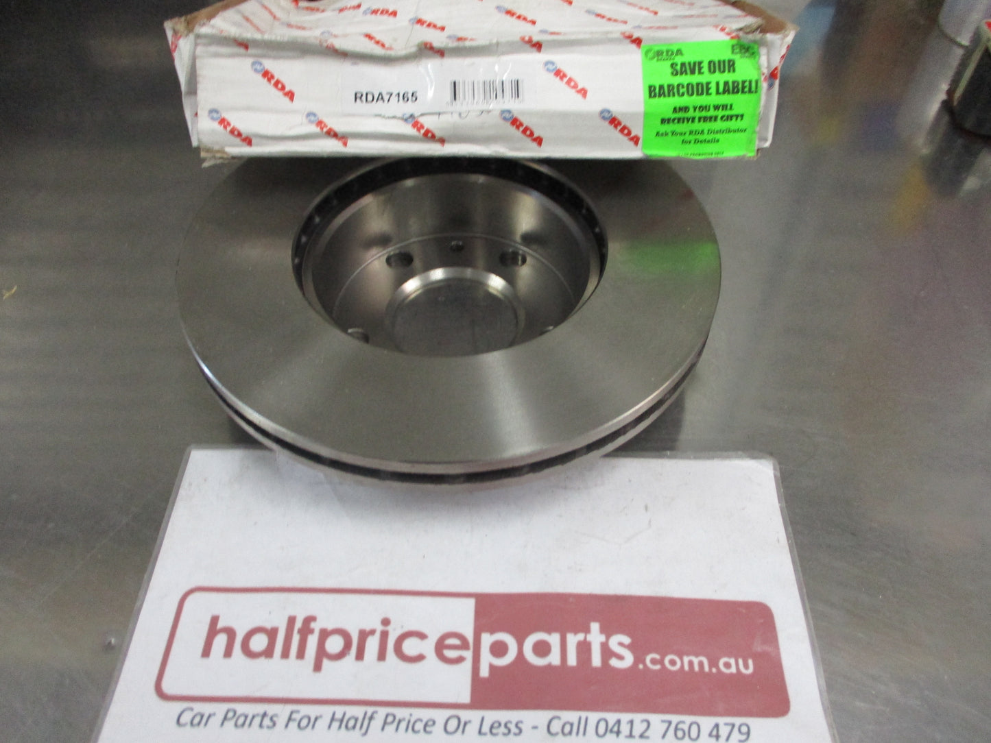 RDA Front Disc Rotor (Single) Suits Fiat Ducato 1400KG New Part.