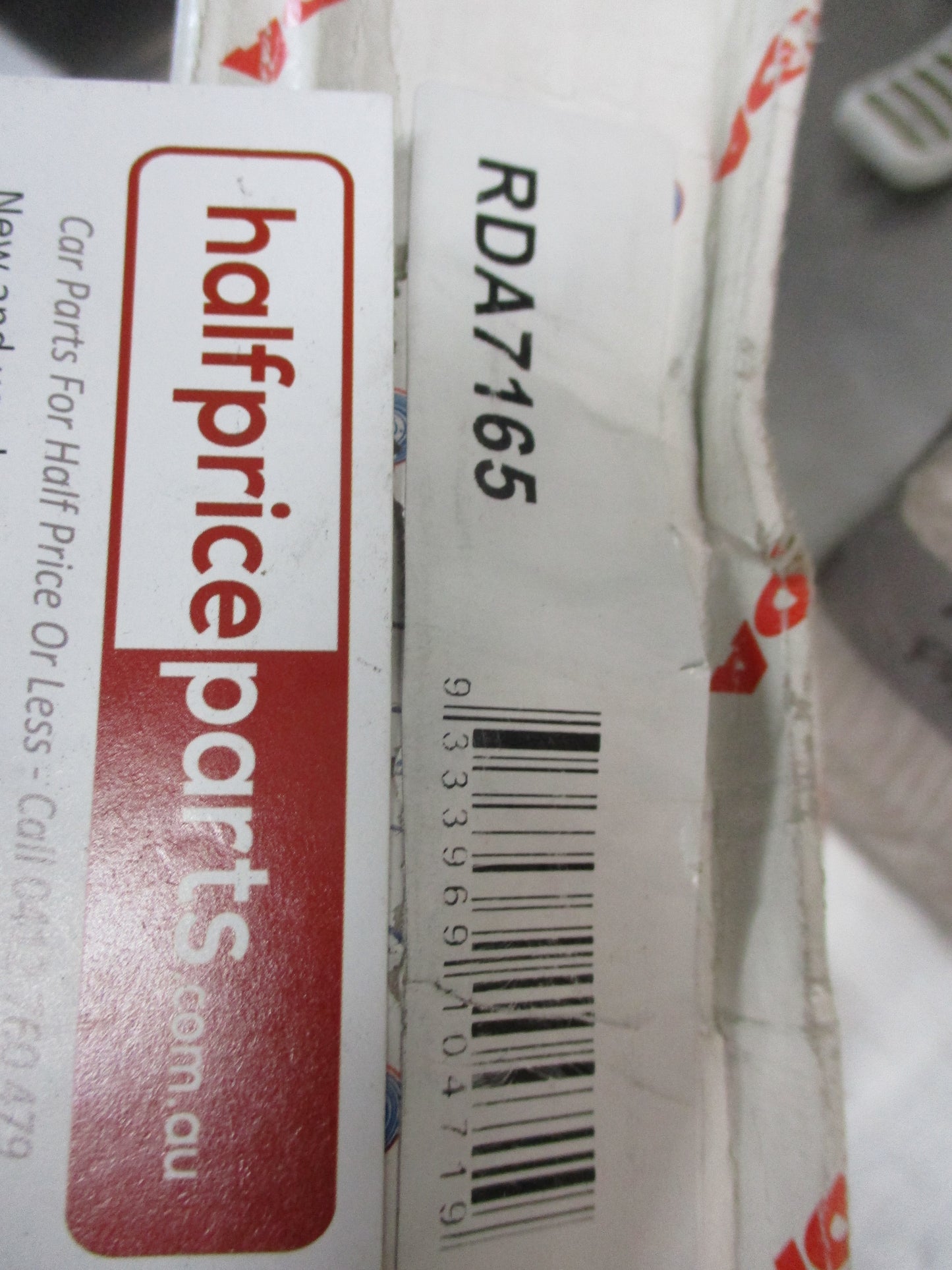 RDA Front Disc Rotor (Single) Suits Fiat Ducato 1400KG New Part.