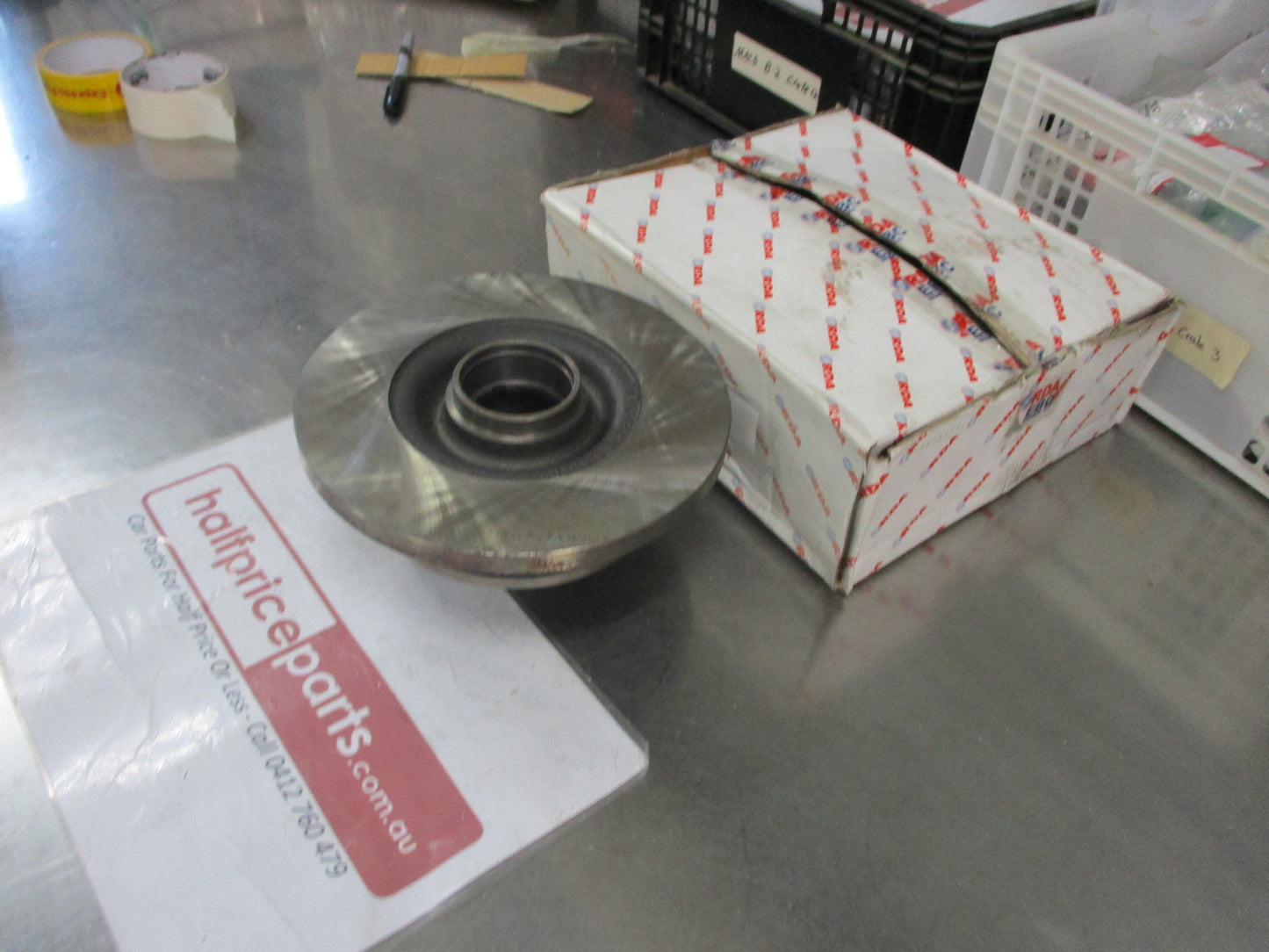 RDA Front Disc Brake Rotor (Single) Suits Mazda 323 Series New Part