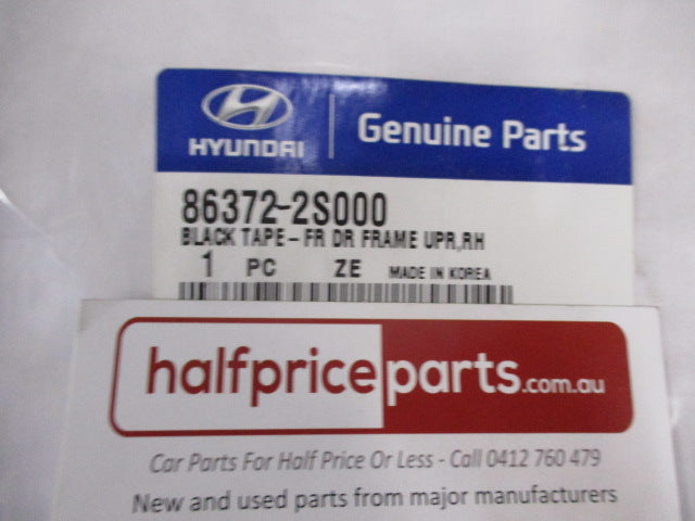 Hyundai Tucson Genuine Drivers Front Upper Door Frame Black-Out Tape New Part
