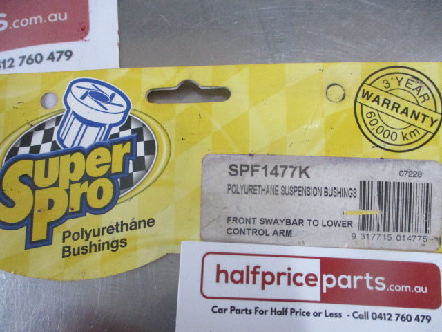 Super Pro Front Sway Bar Lower Control Arm Bush Kit Suits Ford Fiesta/Mazda 121 New Part