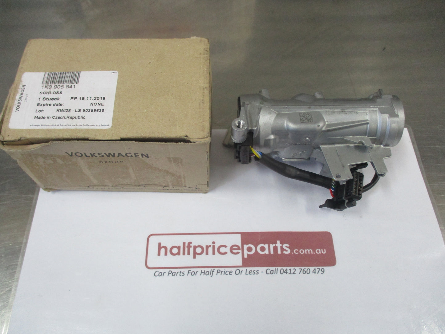 Volkswagen Golf MK5 / Jetta / Audi A3 / TT Genuine Ignition Lock Housing New Part