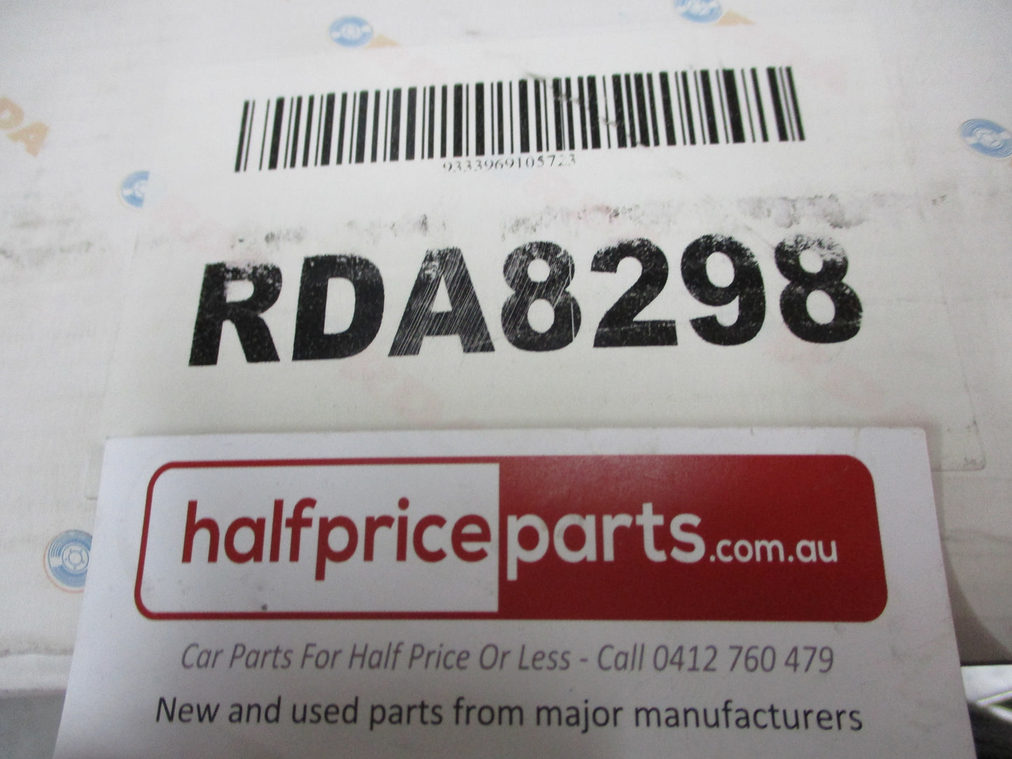 RDA Rear Disc Rotor (Single) Standard Suits Ford F150 Super Heavy Duty 2WD New Part