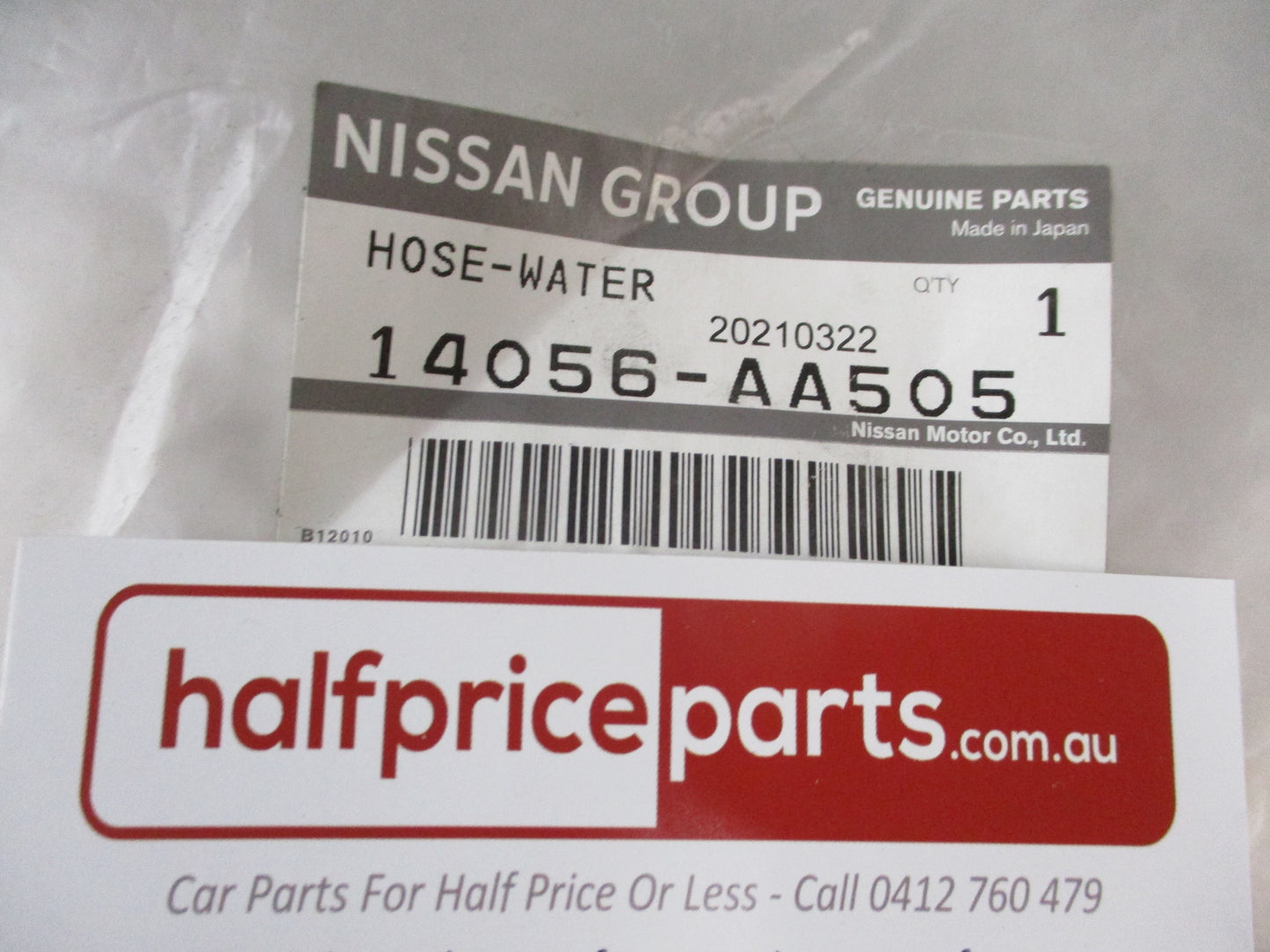 Nissan Skyline R34/C34 Stagea Genuine Throttle Body Rear Water Hose New Part