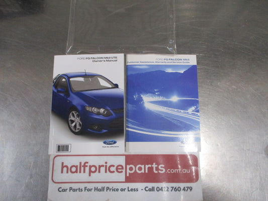 Ford FG Falcon Series II Ute Genuine Service Book And Owners Manual New Part
