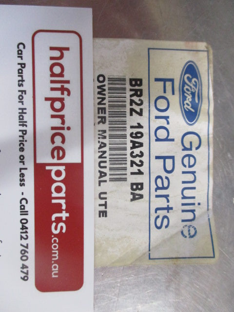 Ford FG Falcon Series II Ute Genuine Service Book And Owners Manual New Part