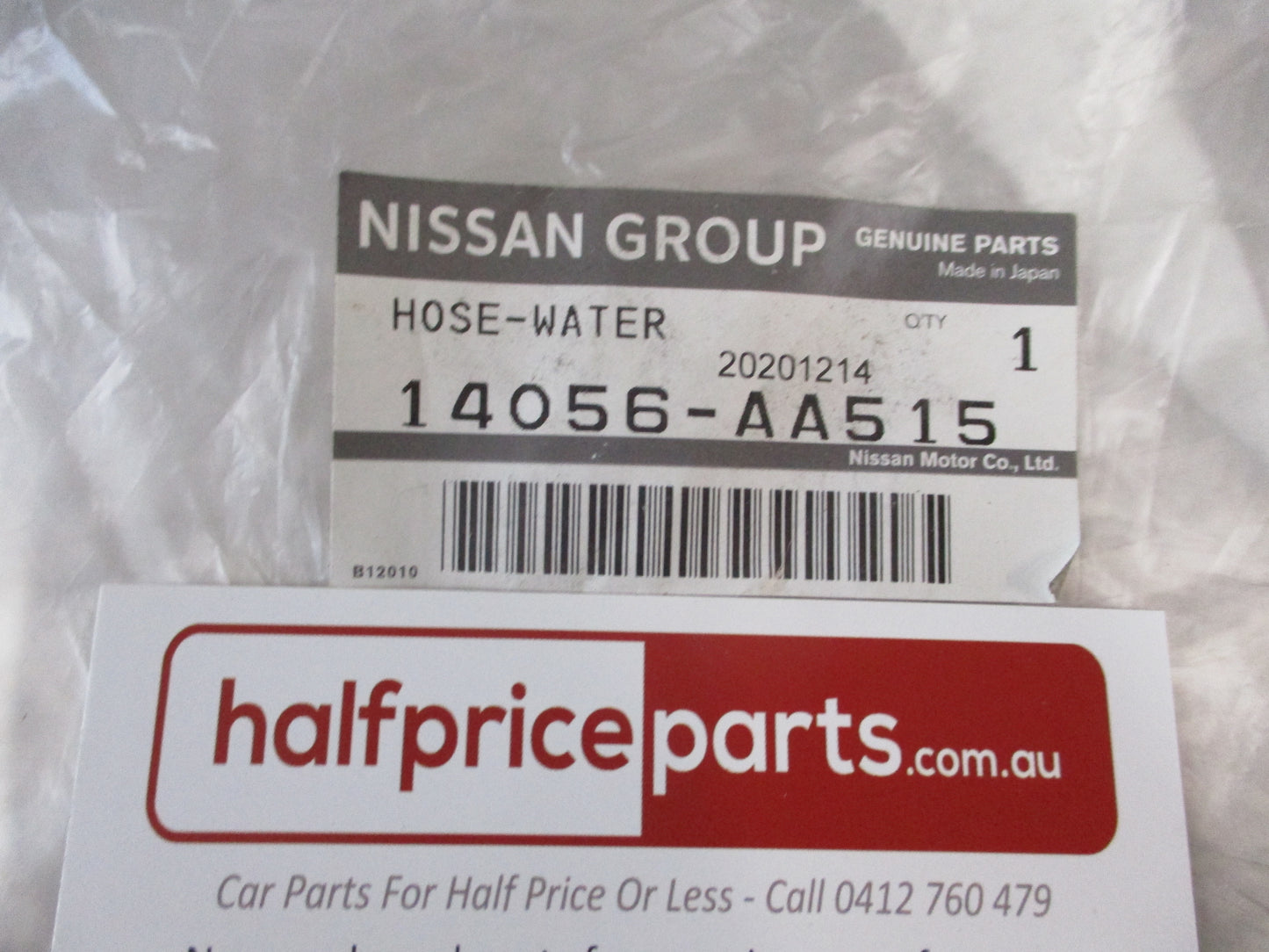 Nissan Skyline R34 / Stagea C34 Genuine Heater Water Hose New Part