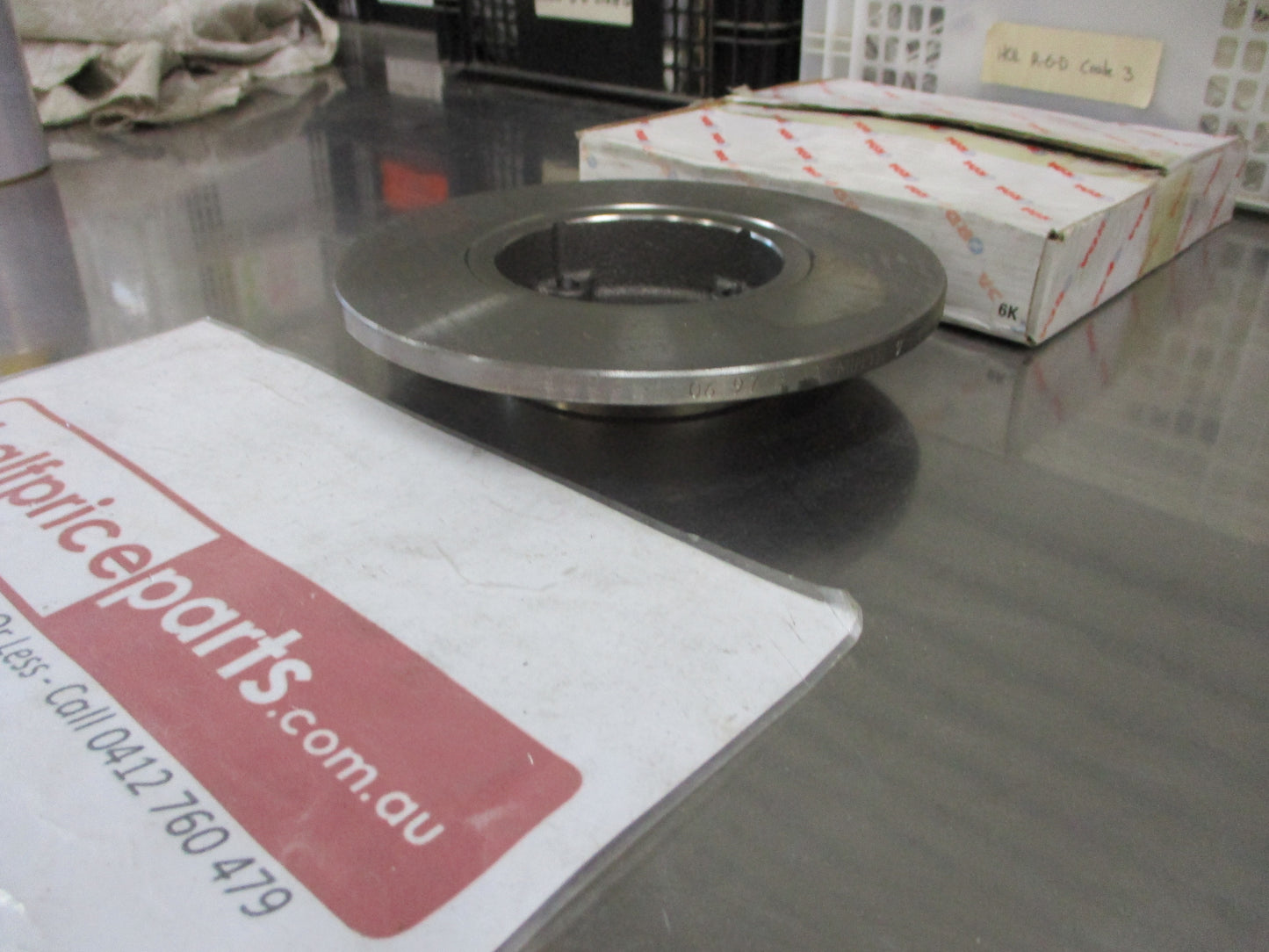 RDA Front Disc Brake Rotors (Single) Suits Daihatsu Charade G11 New Part