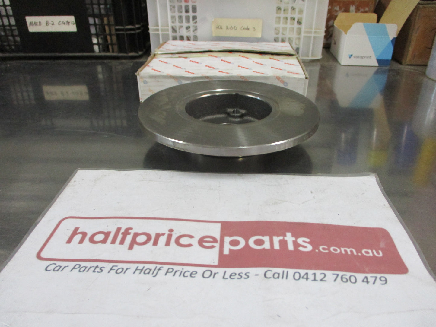 RDA Front Disc Brake Rotors (Single) Suits Daihatsu Charade G11 New Part