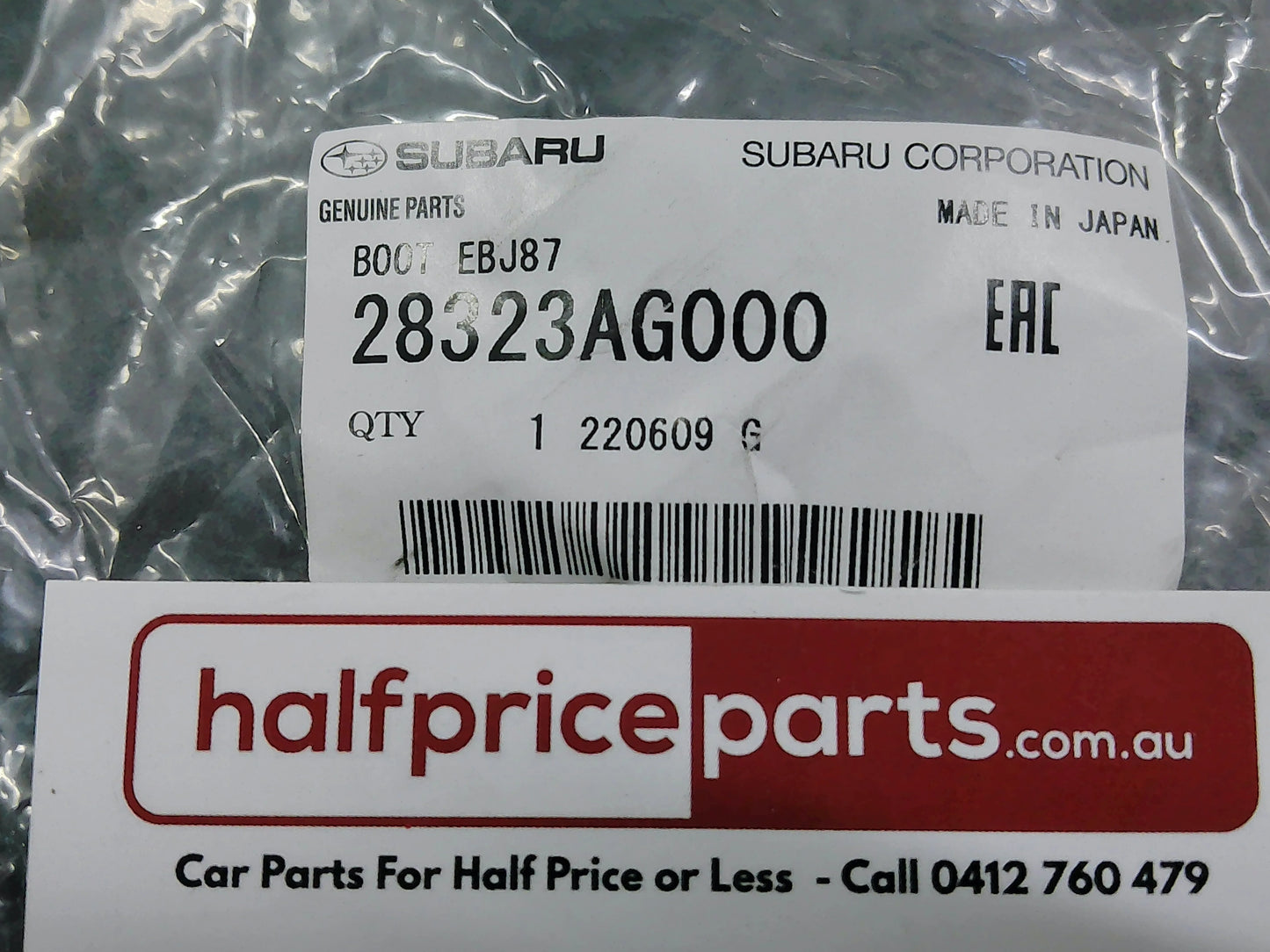 Subaru Liberty/Outback/Forester/Impreza Genuine Outer CV Boot New Part
