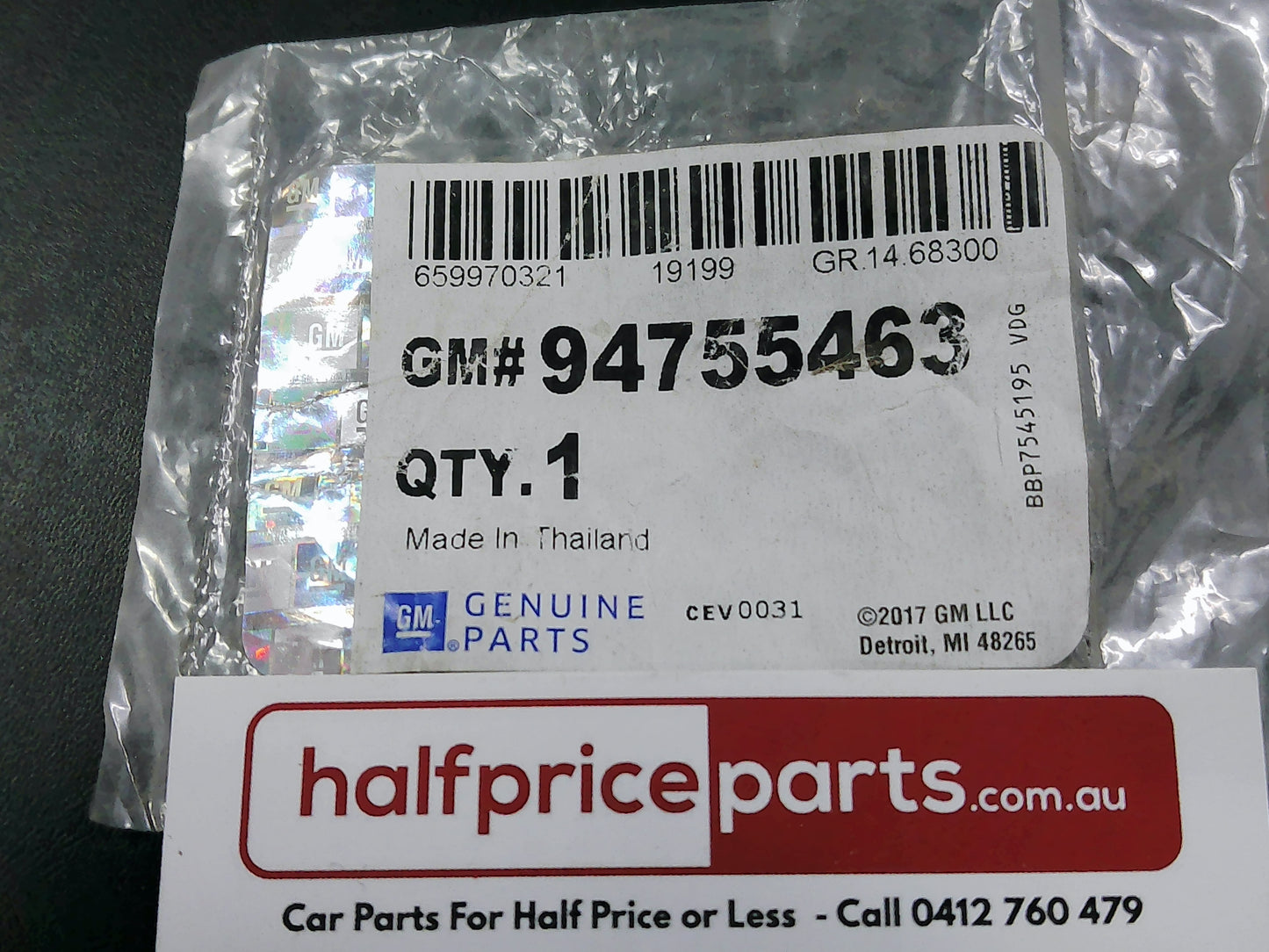 Holden RG Colorado/7/RG Trail Blazer Genuine Retainer Clip New Part