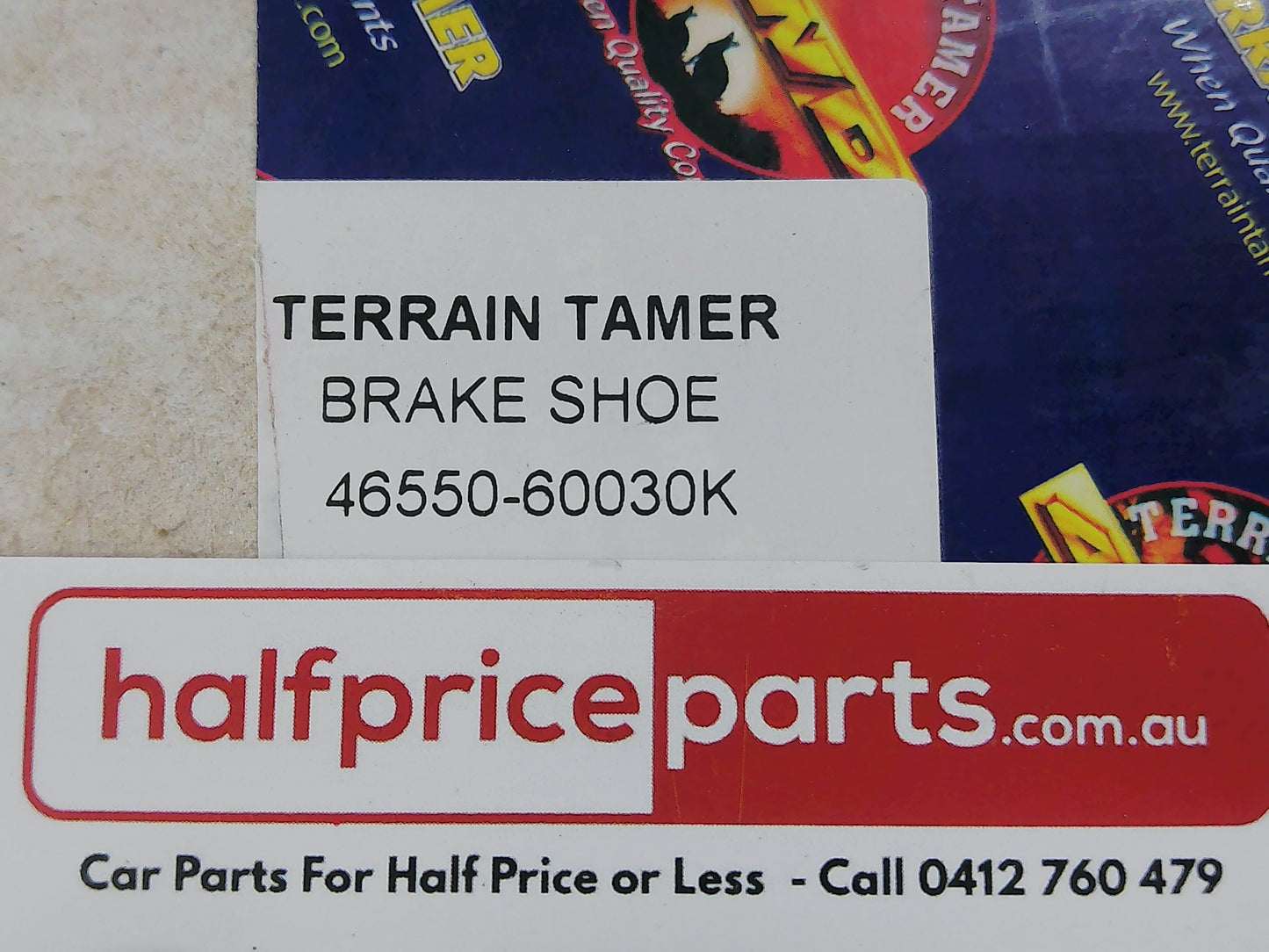 Terrain Tamer Hand Brake Shoes Suits Toyota 70/75/76/78/79/80 Series Landcruiser/90/95/120/150 Landcruiser Prado New Part