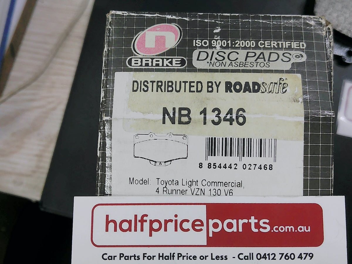 N Brake Disc Pads Suits Toyota 4 Runner/Hilux/Surf/Landcruiser New Part