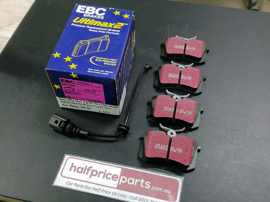 EBC Rear Disc Brake Pad Set Suits VW Polo/Skoda Fabia/Seat Ibza New Part