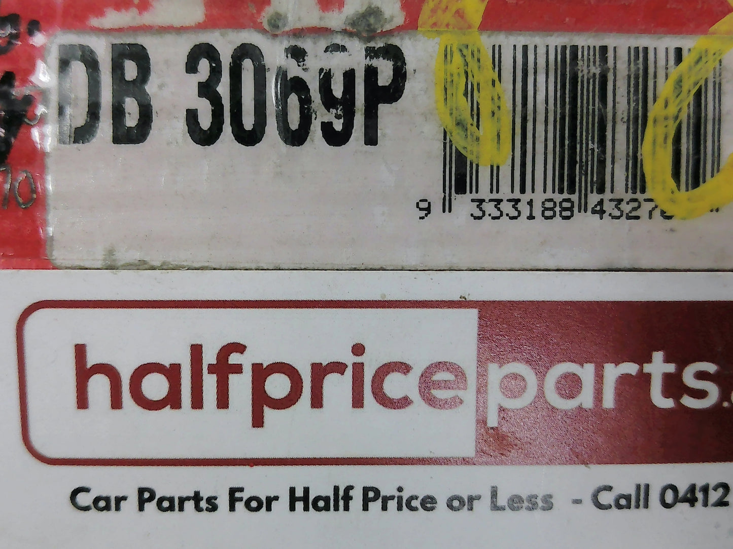 Protex Front Brake Pad Set Suits Kia K2700 New Part
