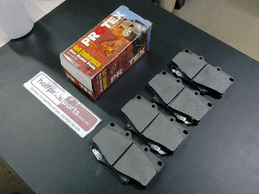 Protex Front Brake Pad Set Suits Toyota Landcruiser New Part