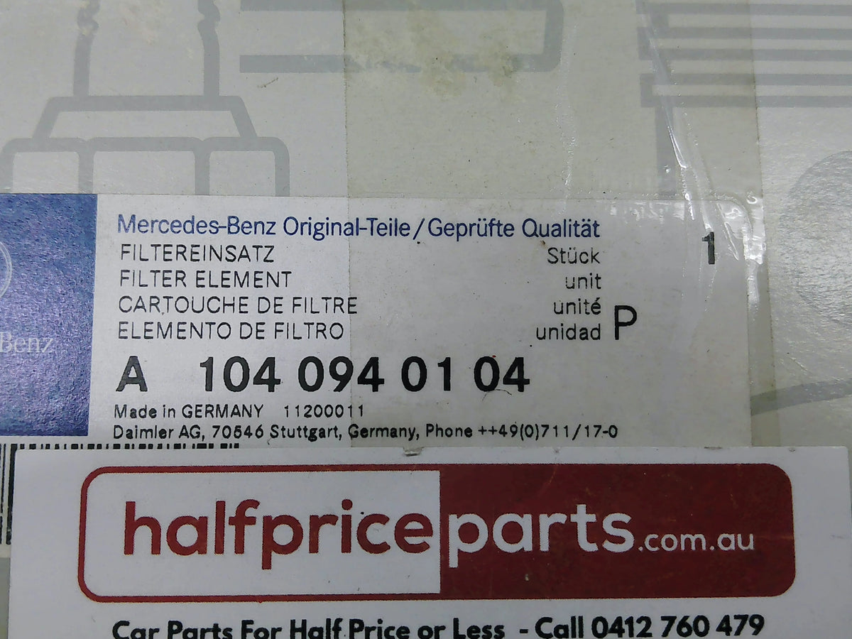 Mercedes Benz C-Class/E-Class/CLK Genuine Air Filter New Part