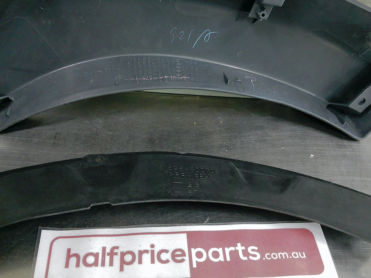 Toyota Landcruiser Genuine Left Hand Front Door Flare New Part