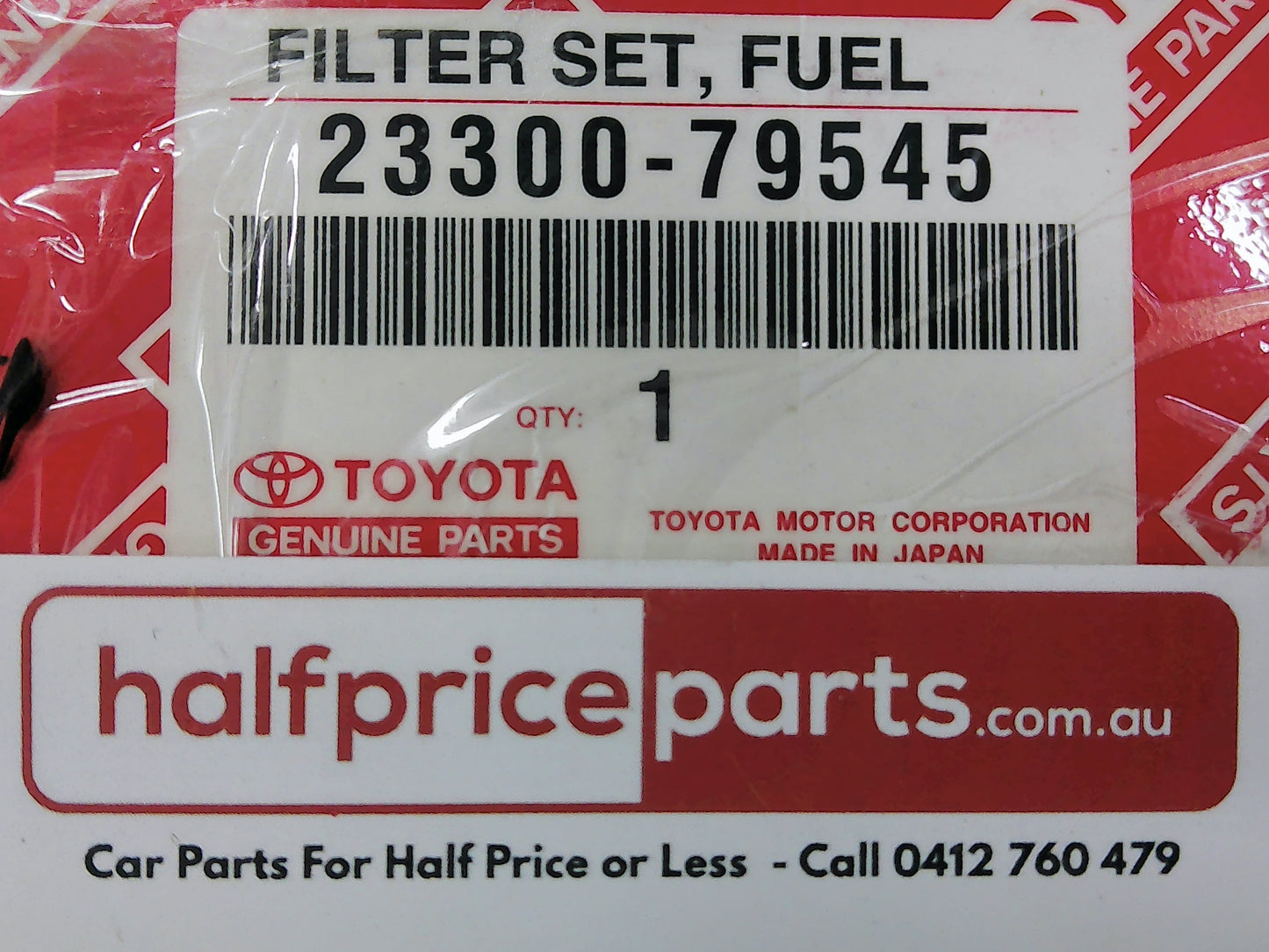 Toyota Camry/Celica Genuine Fuel Filter New Part