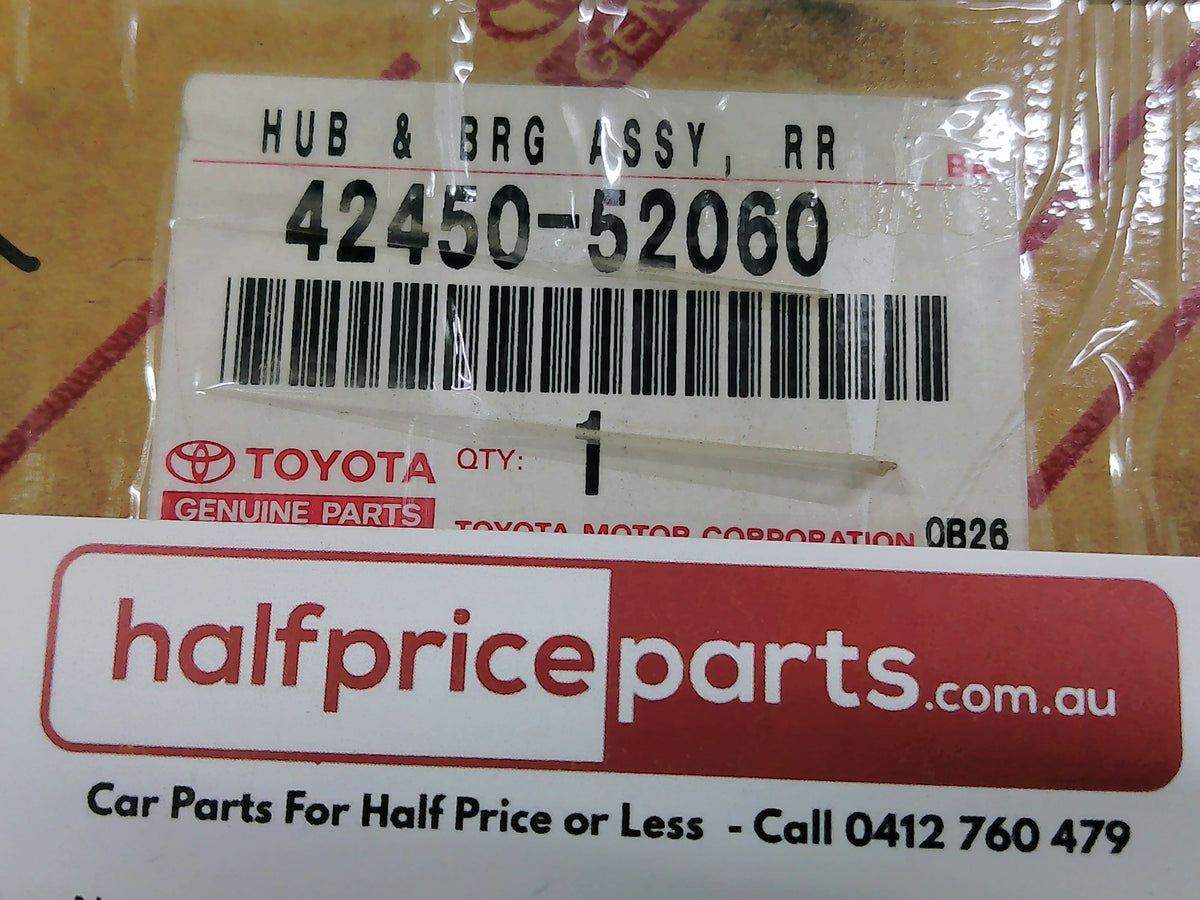 Toyota Yaris Genuine Right Hand Rear ABS Hub And Shaft New Part