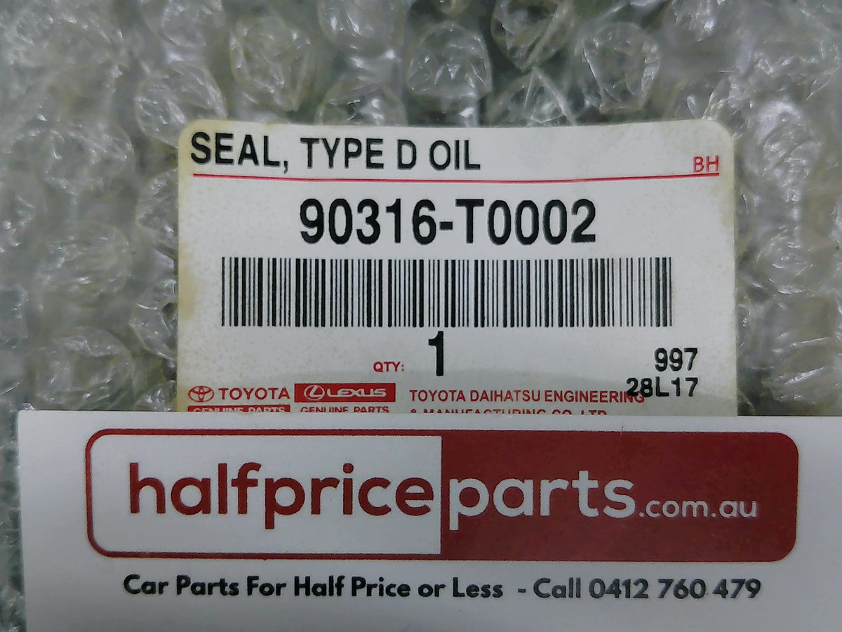 Toyota Hilux/Fortuner Genuine Front Axle Hub Outer Oil Seal New Part