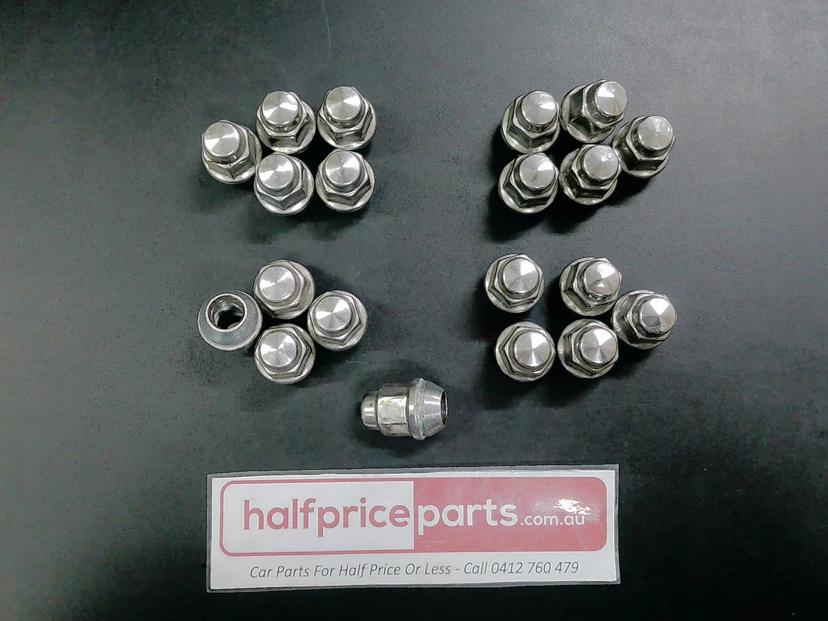 Jeep Wrangler Genuine Wheel Nuts - Set of 20 - Used Part