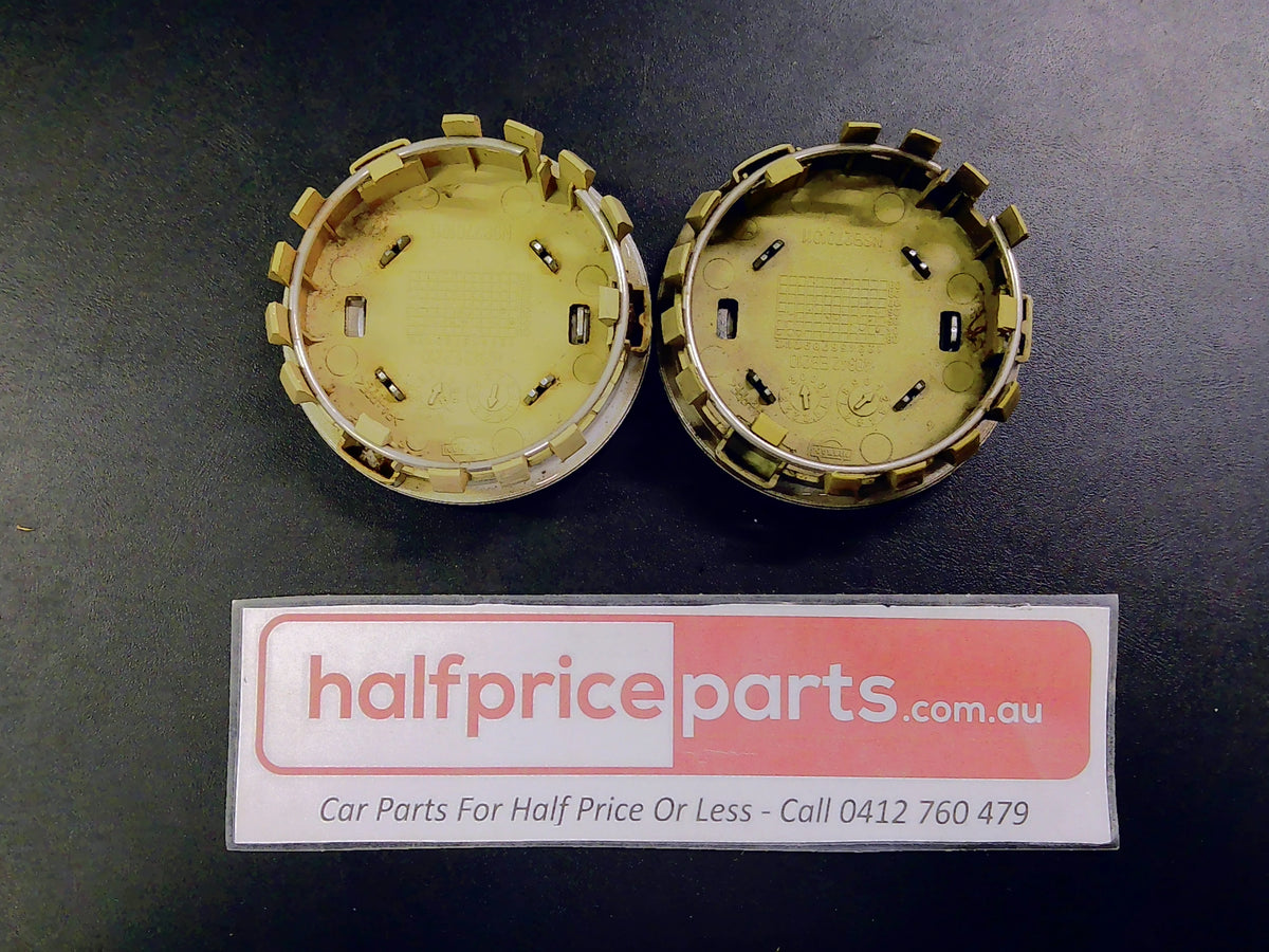 Nissan D40 Navara/R51 Pathfinder Genuine Alloy Wheel Centre Cap Set Of 2 Used Part
