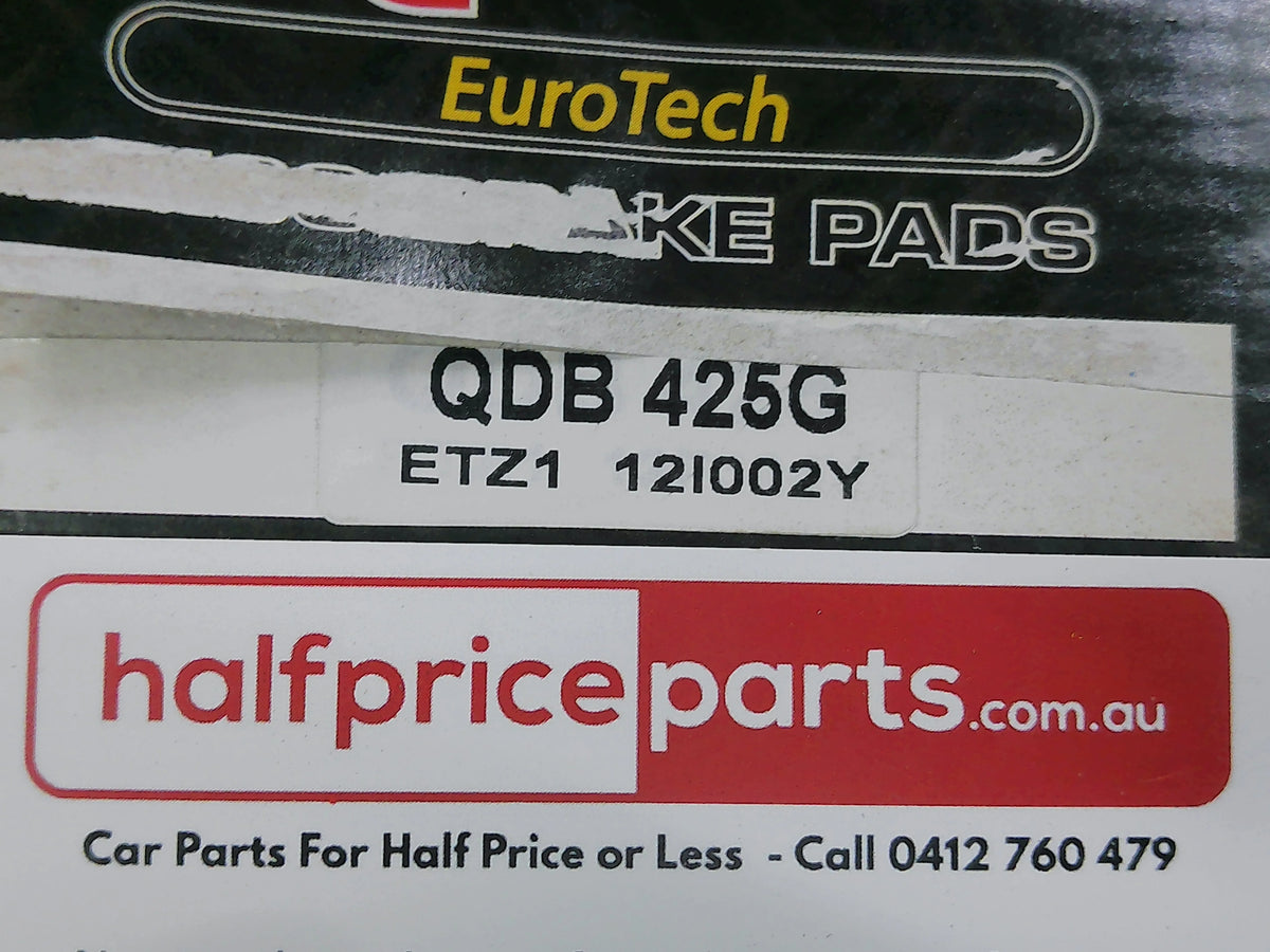 QFM Eurotech Front Brake Pads Set Suits Mercedes Benz New Part
