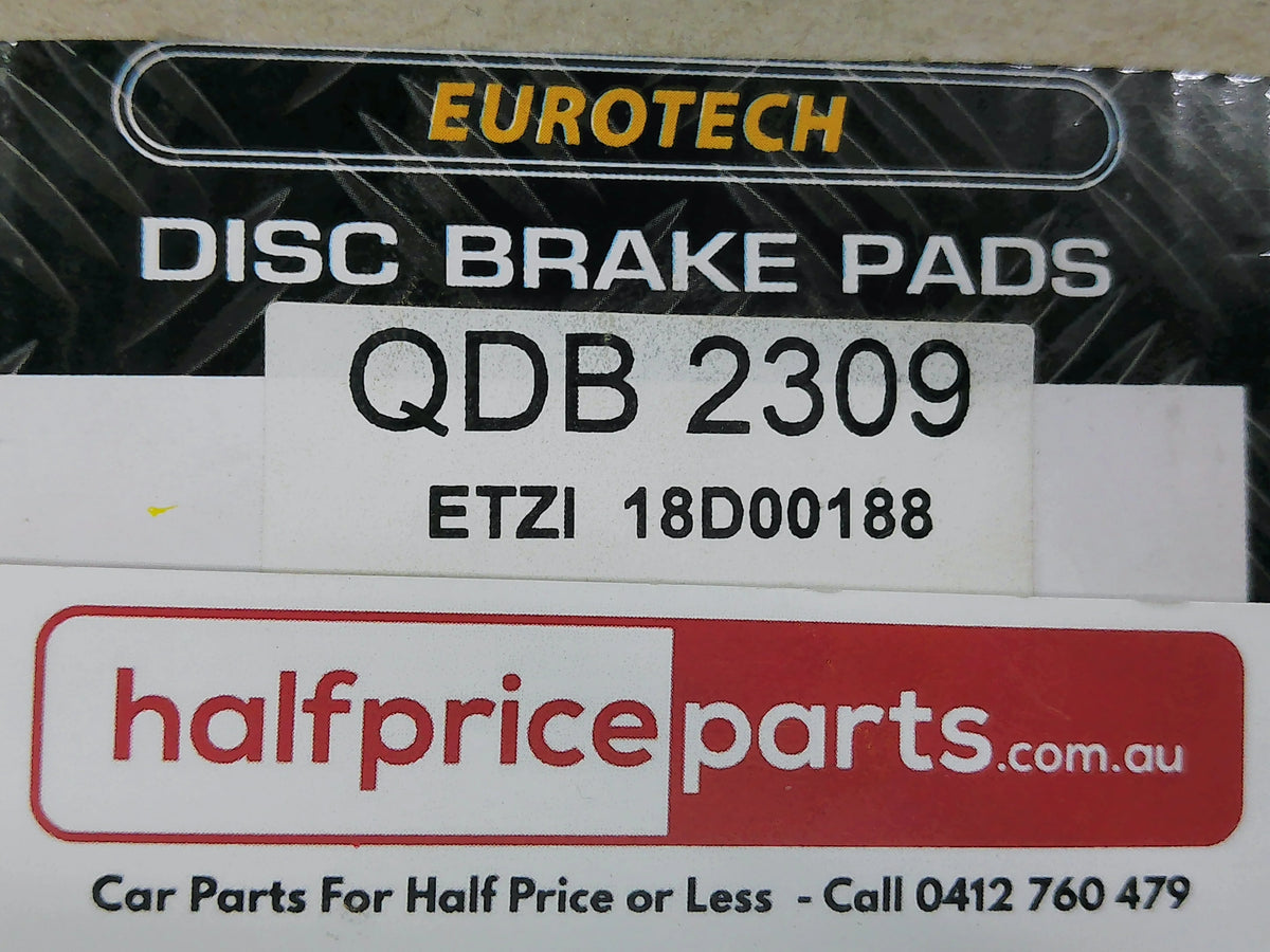 QFM Rear Brake Pad Set Suits Honda Civic New Part