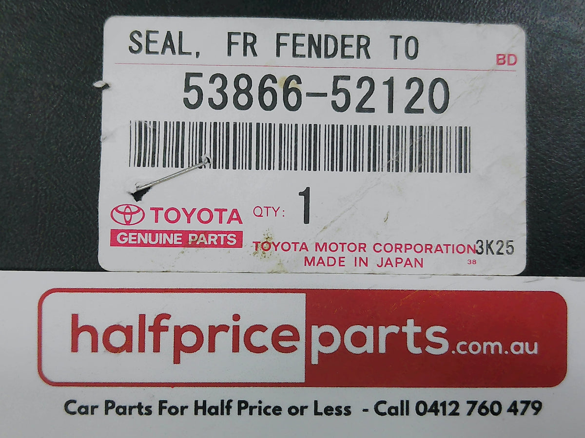 Toyota Yaris Genuine Right Hand Front Guard To Cowl Seal New Part