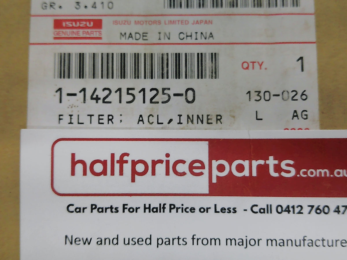 Isuzu Genuine Inner Air Cleaner New Part