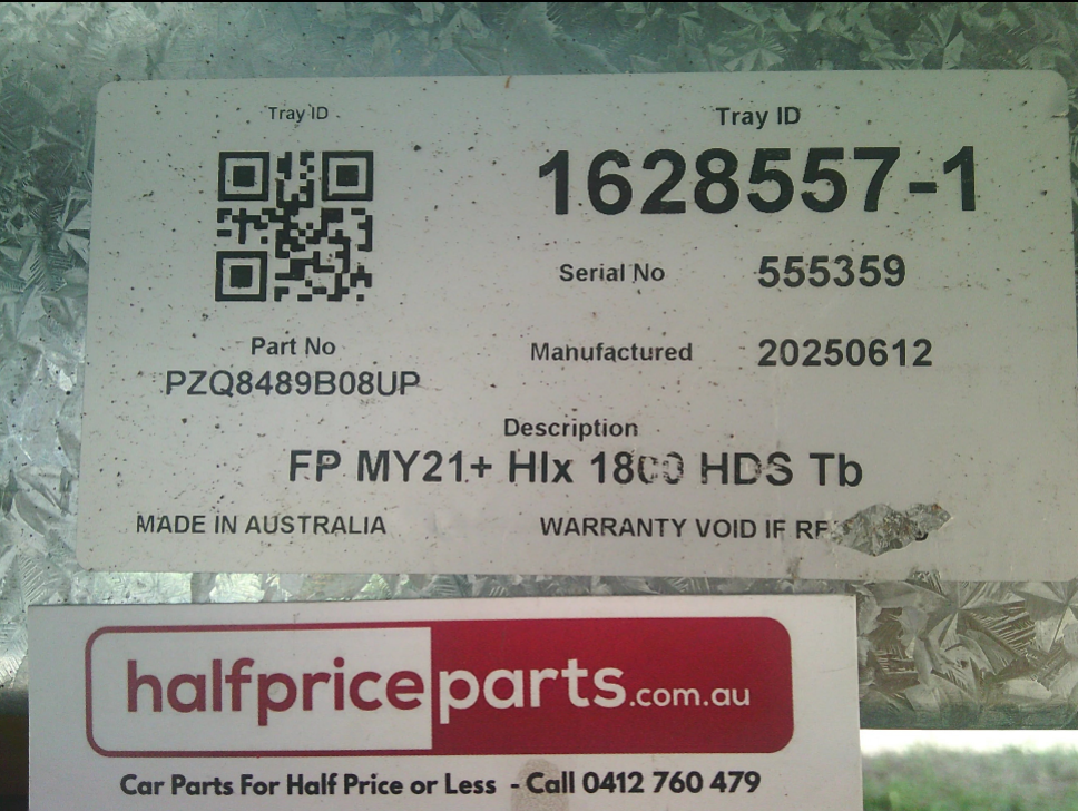 Toyota Hilux Dual Cab Genuine Heavy Duty Steel Tray With Sides (No Fitting Kit New Part)