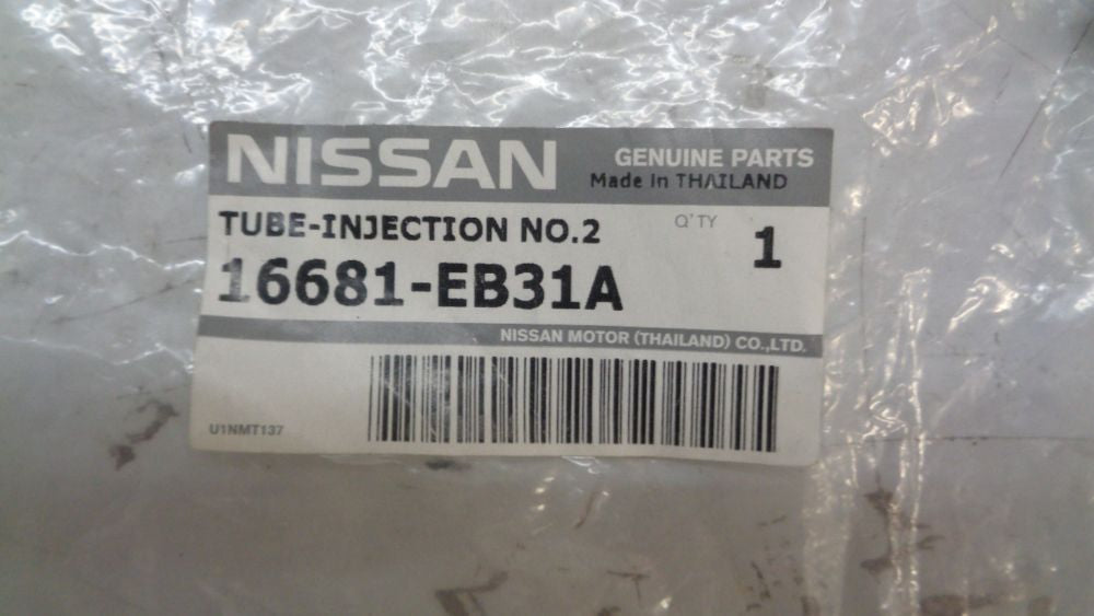 Nissan Navara D40T-D22T Genuine No2 Injection Tube assy New Part