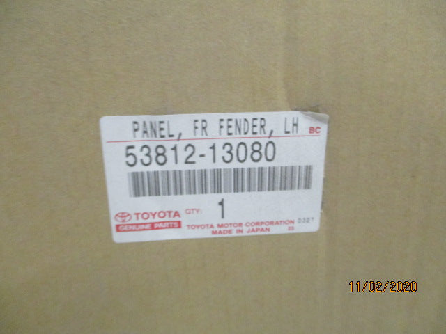 Toyota Corolla ZZE122 HATCH Genuine Left Hand Front Guard New Part