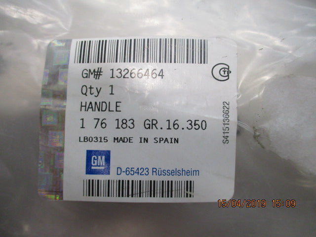 Holden Astra H Twintop Convertible Genuine Chrome Boot Handle New Part