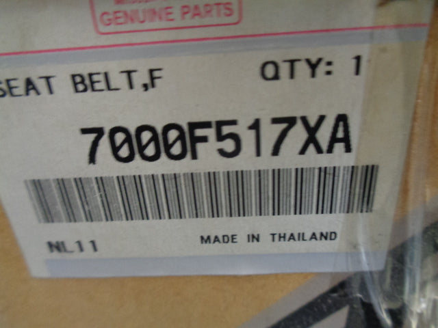 Mitsubishi Triton Genuine LH Seat Belt Assy New Part