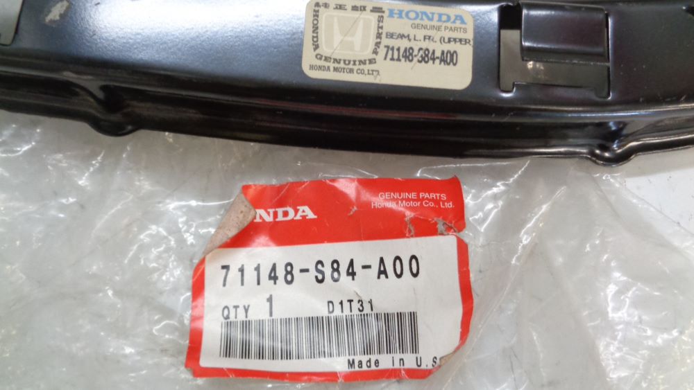 Honda Accord Genuine Left Hand Front Bumper Retainer New Part