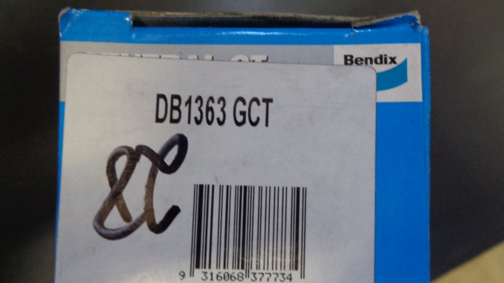 Bendix Front Brake Pad Set Suitable For Subaru Impreza New Part