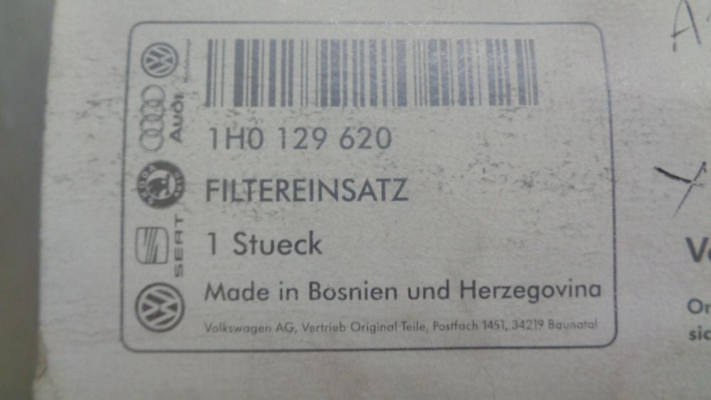 VW Golf Genuine Air Filter New Part