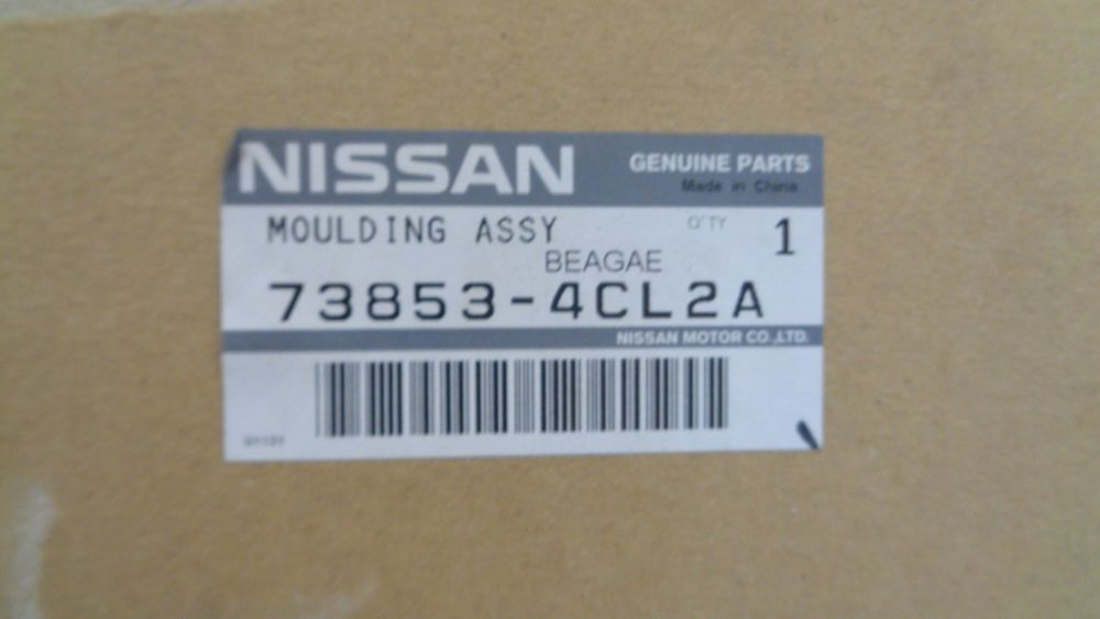 Nissan X-Trail T32 Genuine Left Roof Moulding Assembly New Part